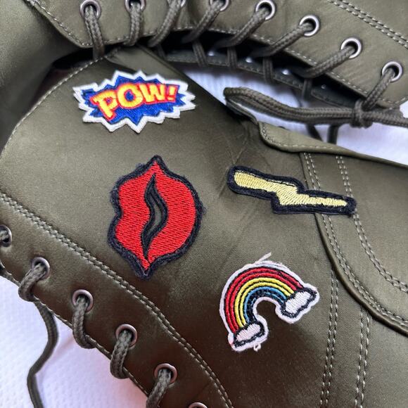 Etc! Love Lace Up Boots Size XL (10) - Picture 9 of 9